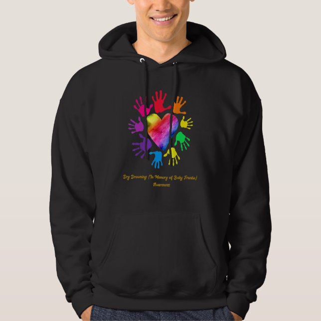 Veste À Capuche Noyage Sec En Mémoire De Bébé Franc Sensibilisatio (Devant)
