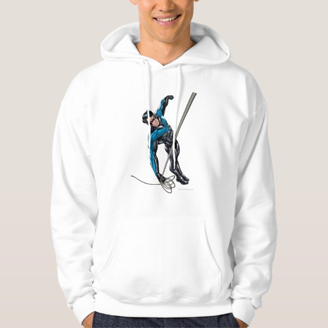 Veste À Capuche Nuit avec corde (Devant)