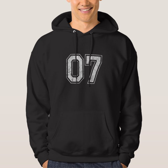 Veste À Capuche Numéro 07 (Devant)