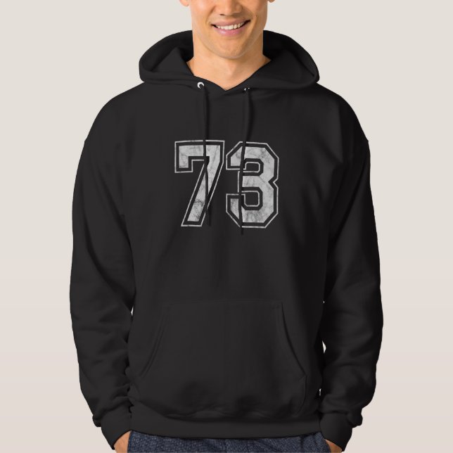 Veste À Capuche Numéro 73 (Devant)