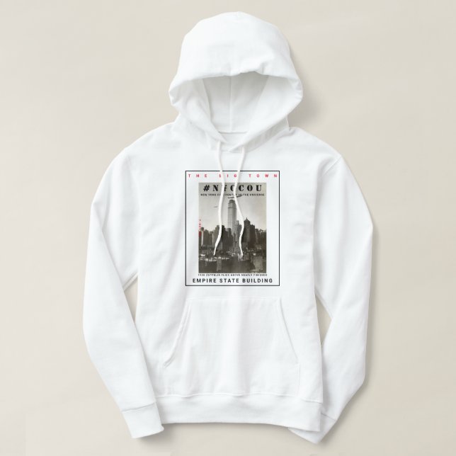 Veste À Capuche NYCCOU #NYCCOU EMPIRE STATE4a (Design devant)