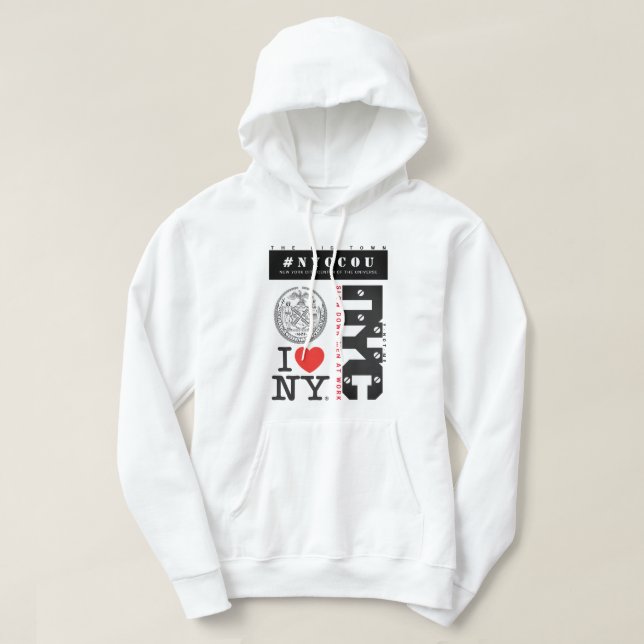 VESTE À CAPUCHE NYCCOU #NYCCOU (HOMMES AU TRAVAIL) (Design devant)