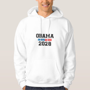 Veste À Capuche Obama 2028 Démocratie Election USA