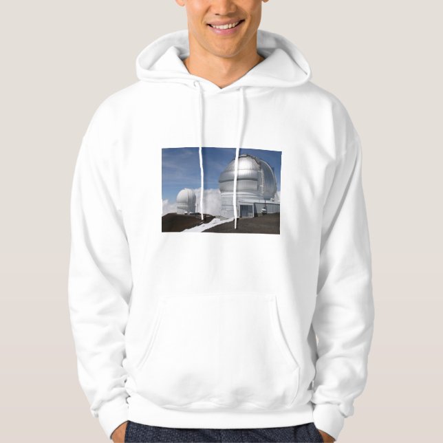 Veste À Capuche Observatoires de Mauna Kea, télescope de Gémeaux (Devant)