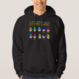 Veste À Capuche Obtenez Plus Gnomes Jardin Jardin Vert Pouce