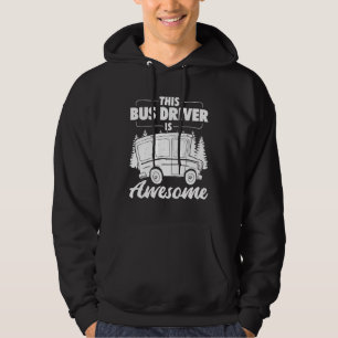 Veste À Capuche Occupation des chauffeurs de bus  Cadres d'autocar