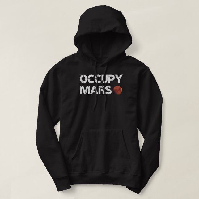 Veste À Capuche Occupy Mars (Design devant)