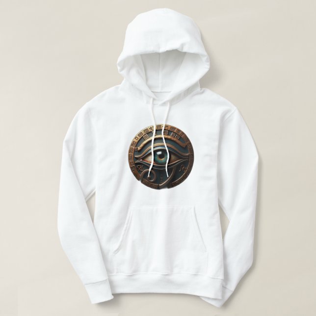 Veste À Capuche Œil d'Horus (Design devant)