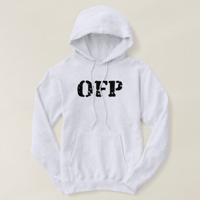 VESTE À CAPUCHE OFP (Design devant)