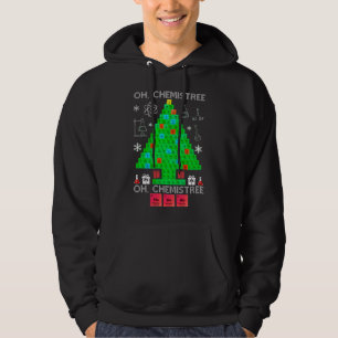 Veste À Capuche Oh Chemistree Chemist Tree Funny Science Noël