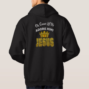 Veste À Capuche Oh Venez, Admirez-Le Roi Jésus