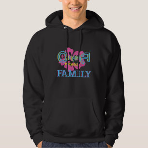 Veste À Capuche Ohana Hawaii Retro Summer Hawaii Flower Family L