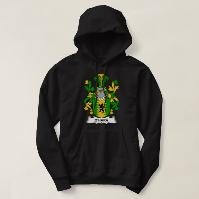 Veste À Capuche O'Hara Coat of Arms  Family Crest  (Design devant)