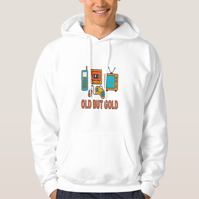 Veste À Capuche Old but gold t.shirt (Devant)
