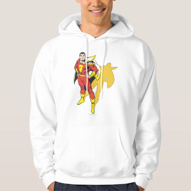Veste À Capuche Ombre SHAZAM (Devant)