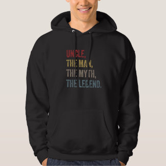 Veste À Capuche Oncle The Man The Myth The Legend Retro Vintage St