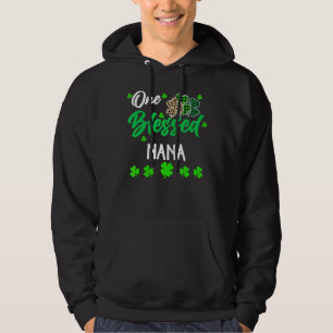 Veste À Capuche One Blessée Nana Clover St. Patrick S Day Irlandai