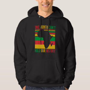 Veste À Capuche One Month Can't Hold Our History African Black His