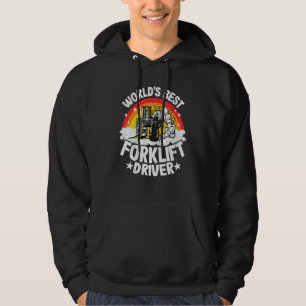 Veste À Capuche Opérateur de chariots élévateurs Rainbow World's B