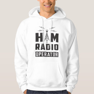 Veste À Capuche Opérateur de fréquences radioamateur HAM Antenna