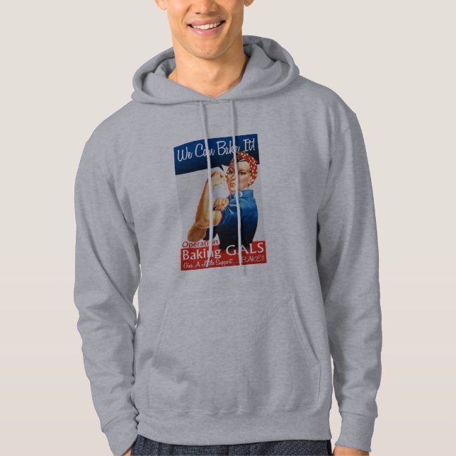 Veste À Capuche Opération faisant l'avant et le dos cuire au four (Devant)