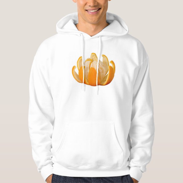 Veste À Capuche Orange (Devant)