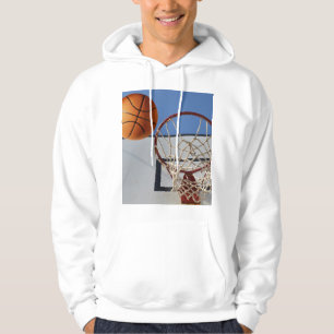 Veste À Capuche Orange Basketball Sur Le Point De Score Points,