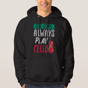 Veste À Capuche Orchestre Musique Musicien Cellist Life Goal Cello