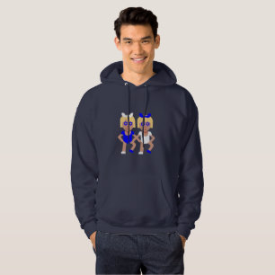 Veste À Capuche oreilles de lapin hanoukka homme capoté sweatshirt