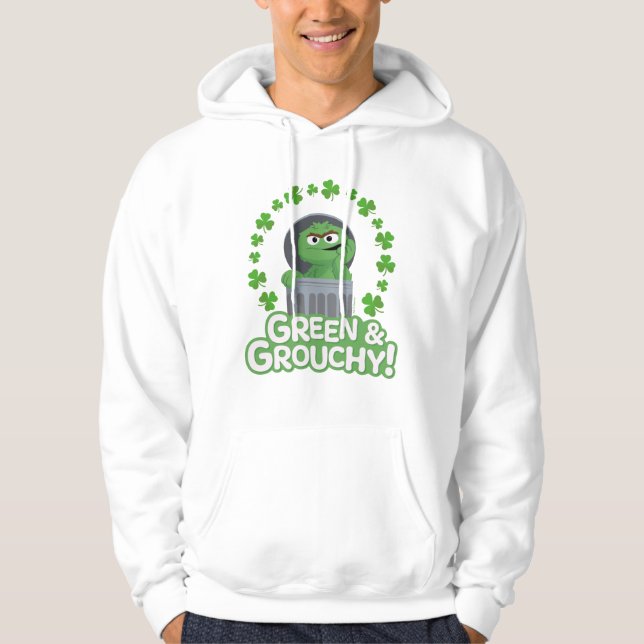 Veste À Capuche Oscar | Green & Grouchy ! (Devant)