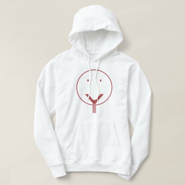 Veste À Capuche Oui face - Red01. (Design devant)