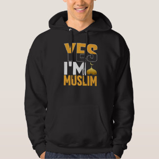 Veste À Capuche Oui, je suis musulman islamique