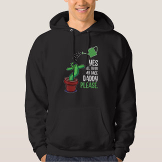 Veste À Capuche Oui Tout Sur Mon Visage Plante Papa Dancing Cactus