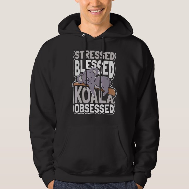 Veste À Capuche Ours de Koala (Devant)