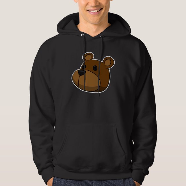 Veste À Capuche Ours de nounours Sweetshirt (Devant)