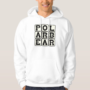 Veste À Capuche Ours polaire, roi du froid