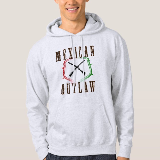 Veste À Capuche Outlaw mexicaine (Devant)