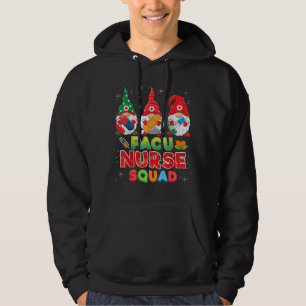Veste À Capuche PACU Nurse Squad Gnomes de Noël Sweater Gno
