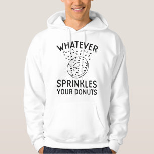 Veste À Capuche Paillettes sur vos Donuts