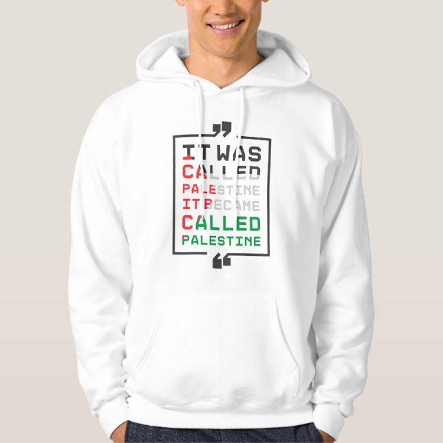 Veste À Capuche Palestine (Devant)