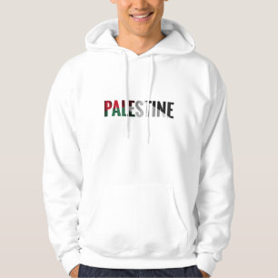 VESTE À CAPUCHE PALESTINE NOM DU DRAG CANADIEN SPÉCIFIER DE L'EAU