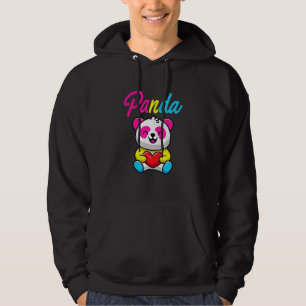Veste À Capuche Pan Panda - Lgbtq Queer Pansexual Omnisexuel