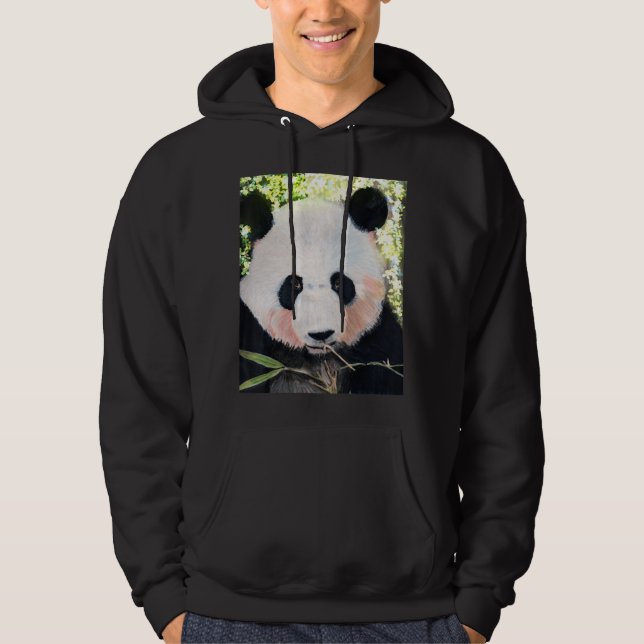 Veste À Capuche Panda Bear Hommes Femmes Enfants Jeunes Et Ados (Devant)