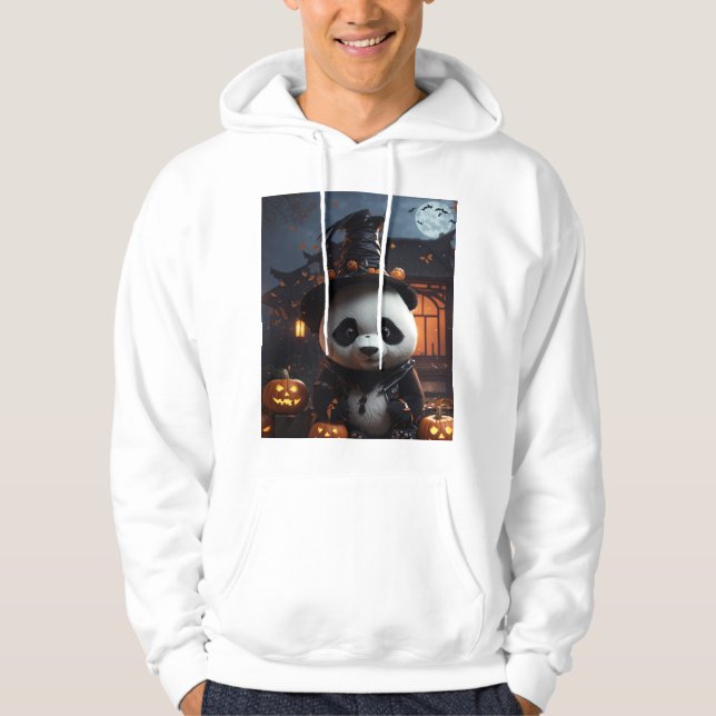Veste À Capuche Panda d'Halloween (Devant)