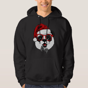 Veste À Capuche panda mignon et drôle à Noël