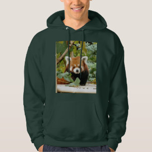 Veste À Capuche Panda rouge