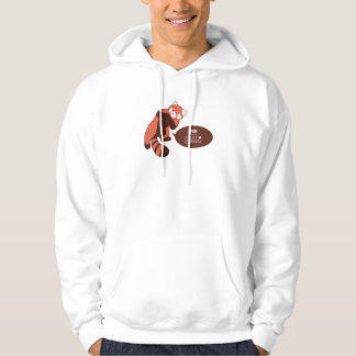 Veste À Capuche Panda rouge Hoodle