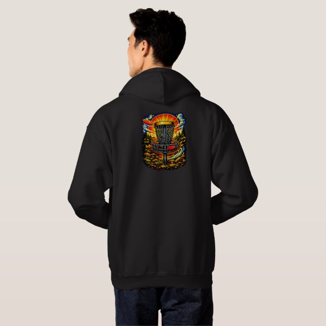 Veste À Capuche Panier Doré  (Dos entier)