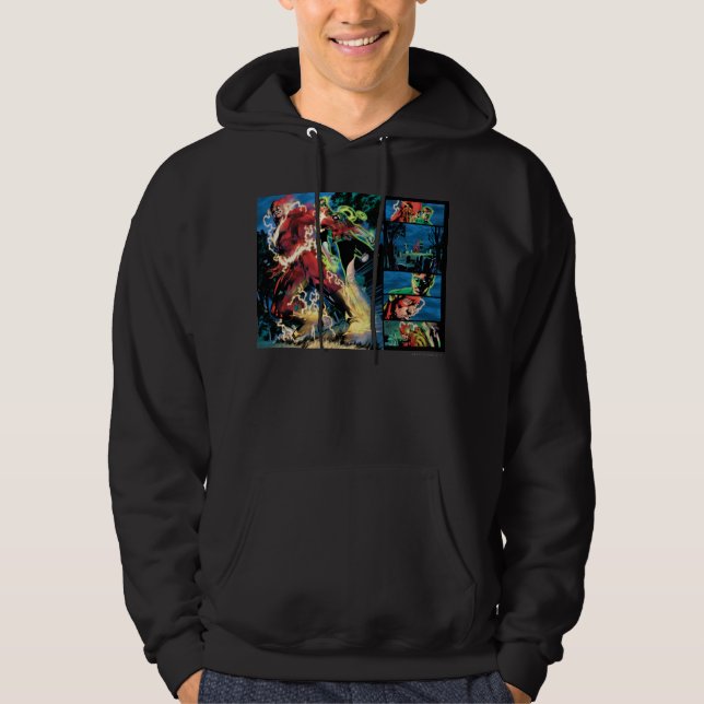 Veste À Capuche Panneau Flash et Lanterne verte (Devant)
