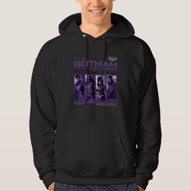 Veste À Capuche Panneaux de héros Gotham Knights (Devant)